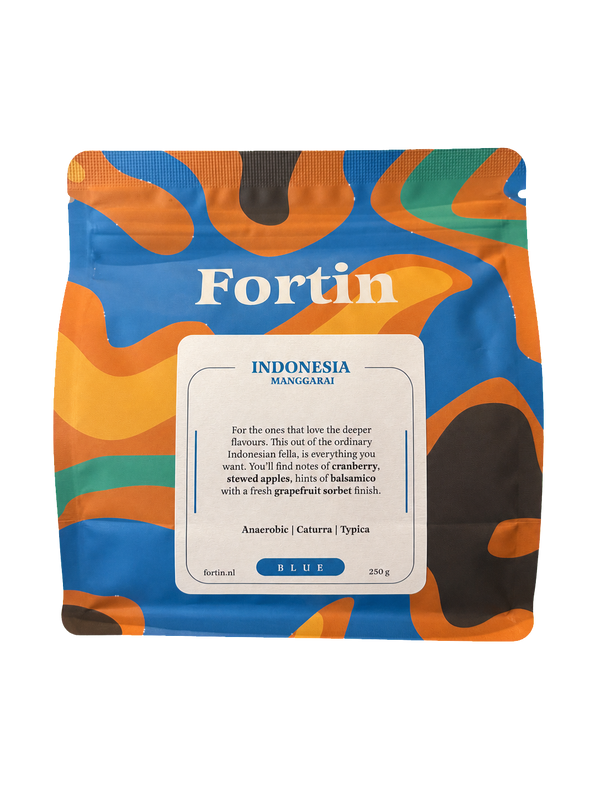 Indonesië – Tuang Coffee [Anaerobic Natural – Dark Room-fermentatie]