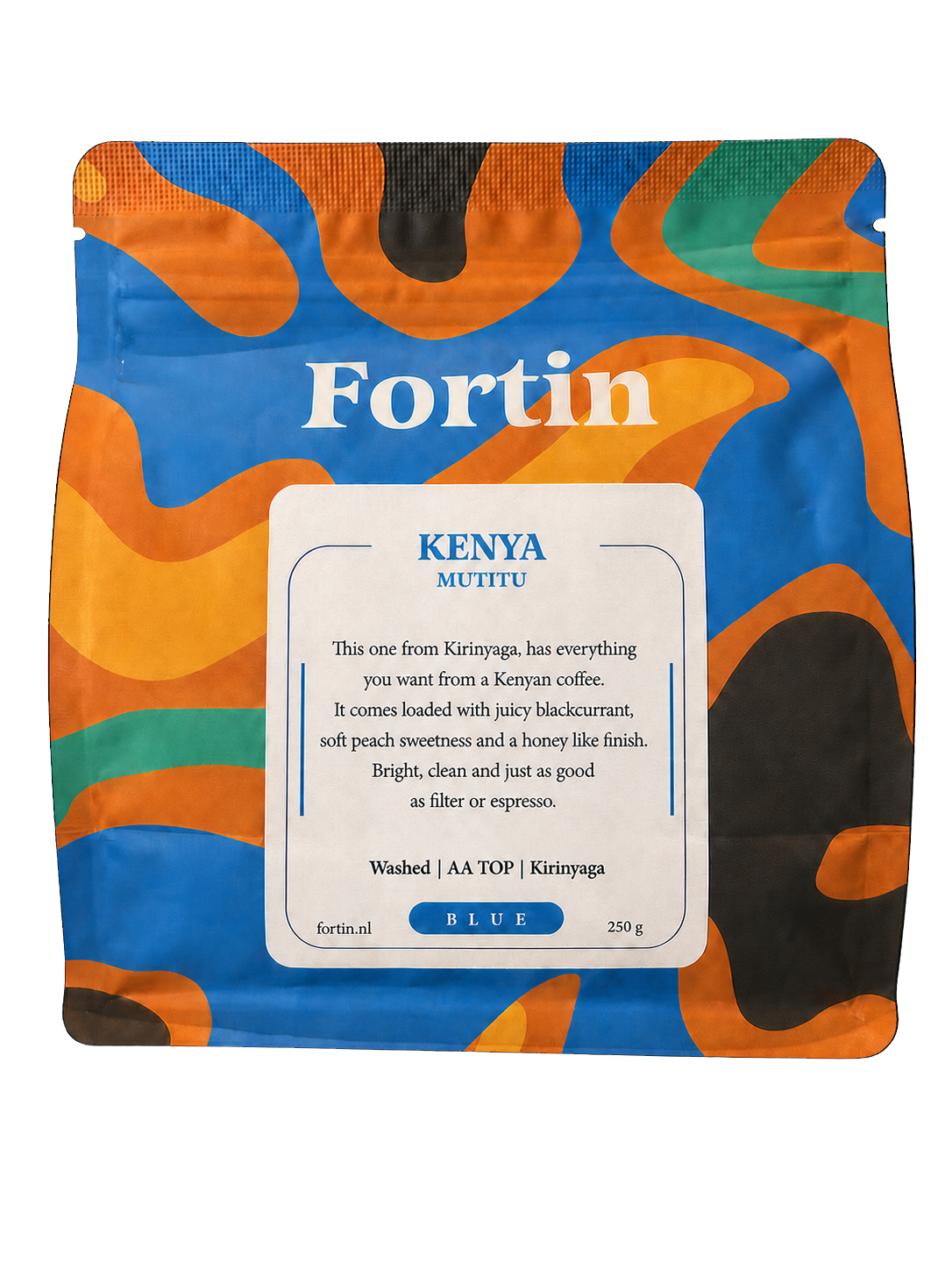 Kenya Mutitu AA specialty coffee beans — Fortin